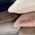 Soft Cozy Fuzzy Faux Fur Throw Pillow/ Positioner