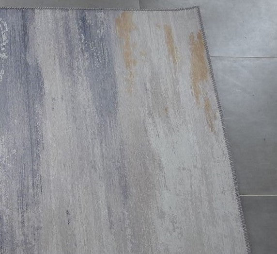 Beige Faded Comfort Art Design Print Area Rug/ Carpet