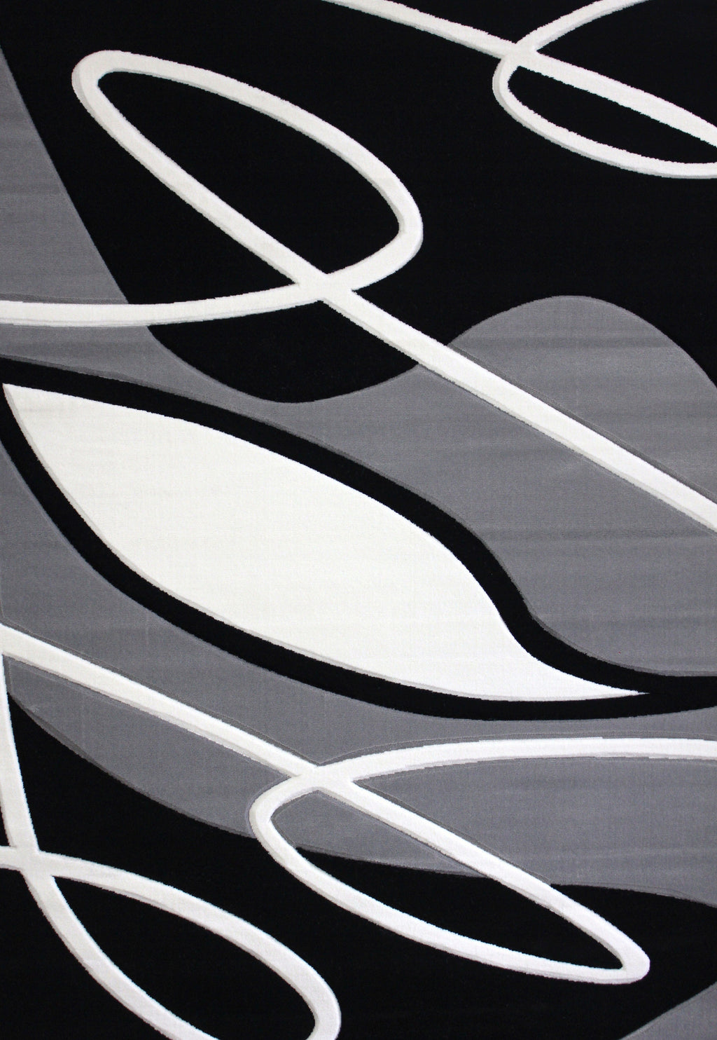 Soft Cozy 3D Look Lines Design Area Rug/ Carpet