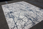 Comfortable Soft Shimmery Cozy Fluffy Design Area Rug/ Carpet