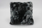 Fluffy Faux Fur Braided Look teddy bear touch Decorative Pillow