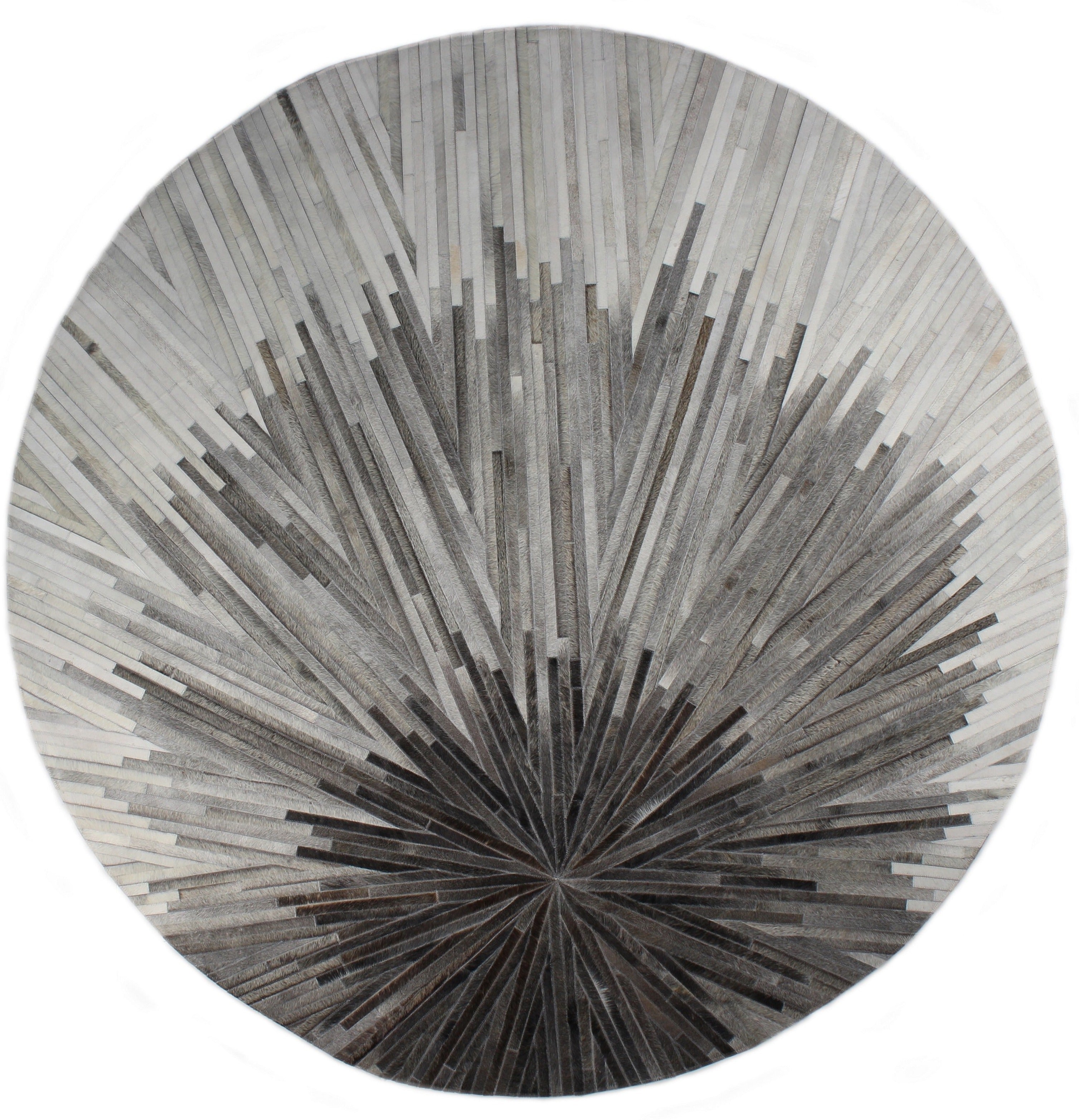 Handmade Abstract Patchwork Cowhide Area Rug PCH205