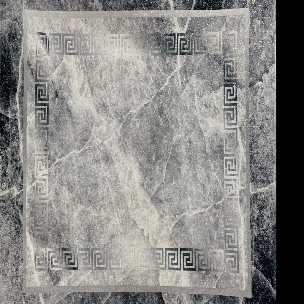 Ultra-soft Cozy Abstract Shimmery Foil Illuminating Area Rug/Carpet
