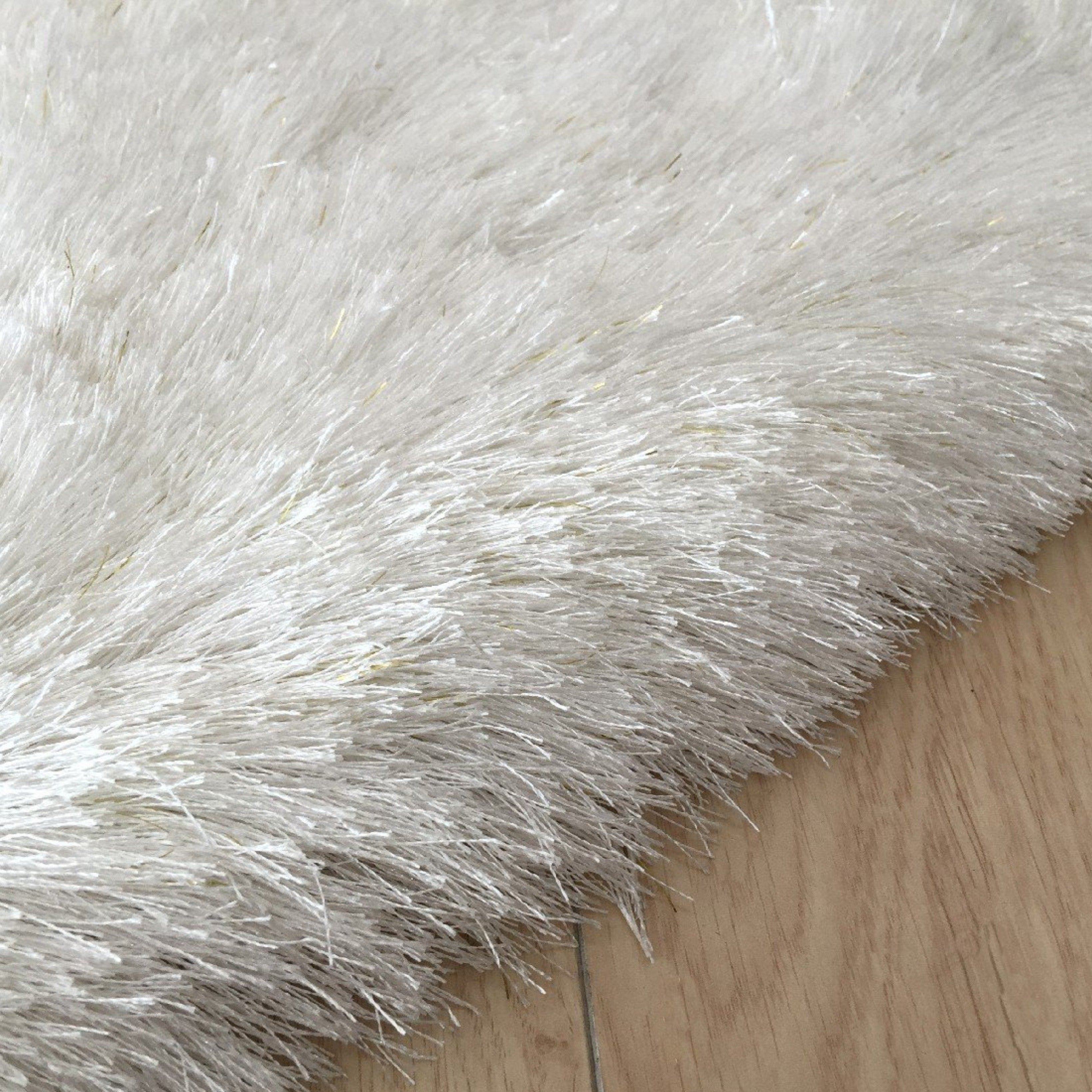 Shiny Glow Soft Plush Fluffy Shag Area Rug/Carpet