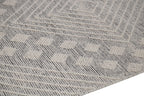 hand made hand knotted natural color beige mocha bohemian one of a kind textured raised rug modern office home diamond