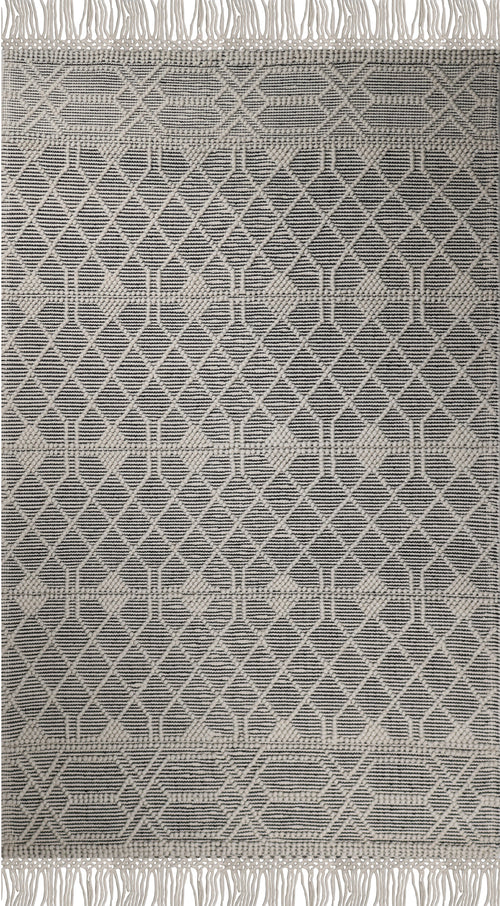 hand made hand knotted natural color beige mocha bohemian one of a kind textured raised rug
