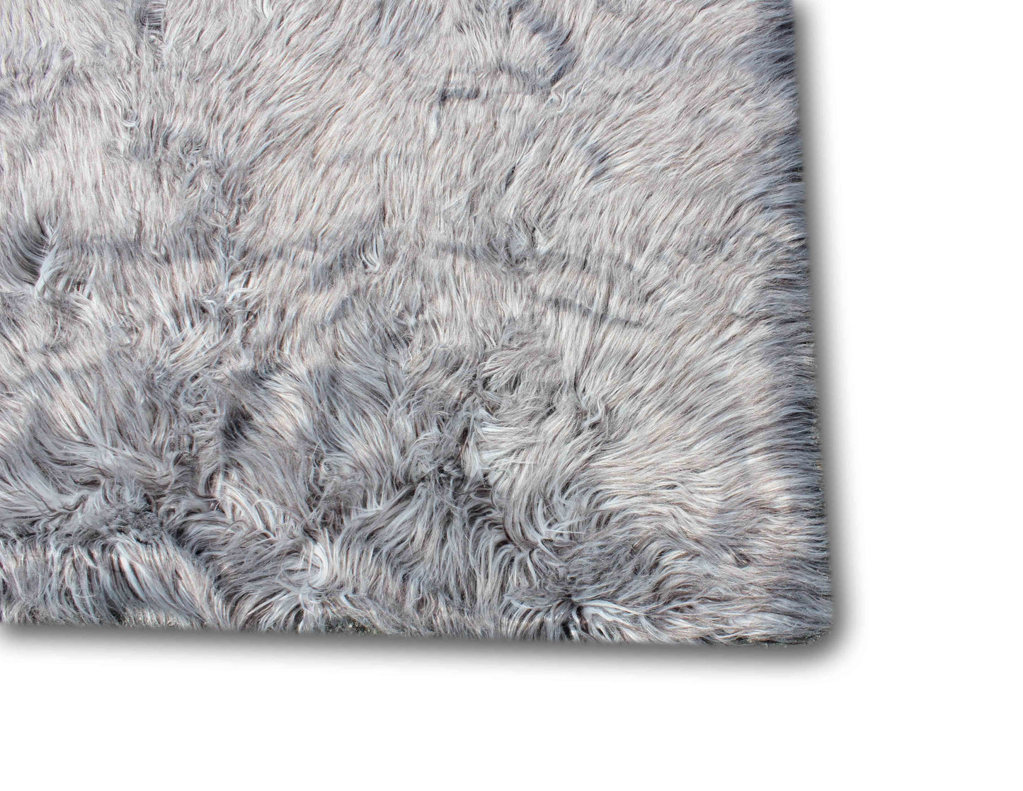 High Quality Soft Cozy Fuzzy Faux Fox Fur Area Rug / Carpet