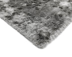 Brisa Shag Solid & Two Tone Smoke Silver
