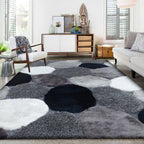 Stone Soft Plush Design Shag Area Rug/Carpet