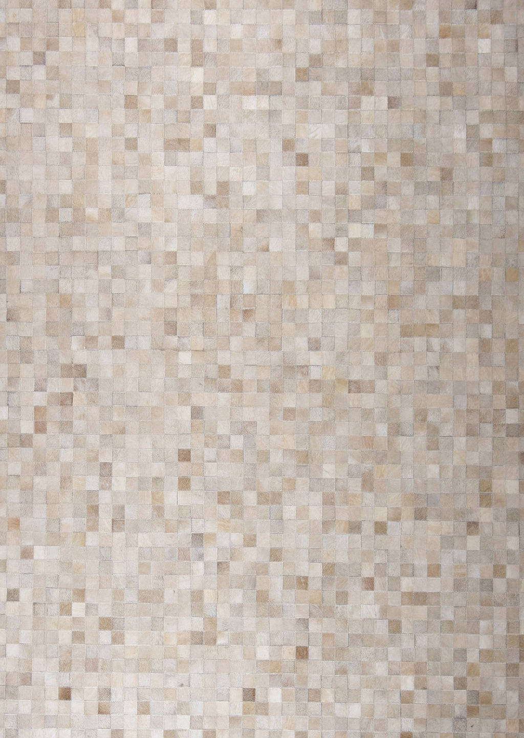 Durable Handmade Natural Leather Patchwork Cowhide Tikkul Area Rug by Rug Factory Plus