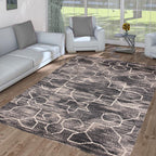 Power Loomed Soft Plush Toile Design Tara 311 Area Rug by Rug Factory Plus