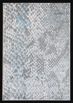 Silver Shimmery Changing Color Gray Aqua Blue Soft Cozy Area Rug/Carpet