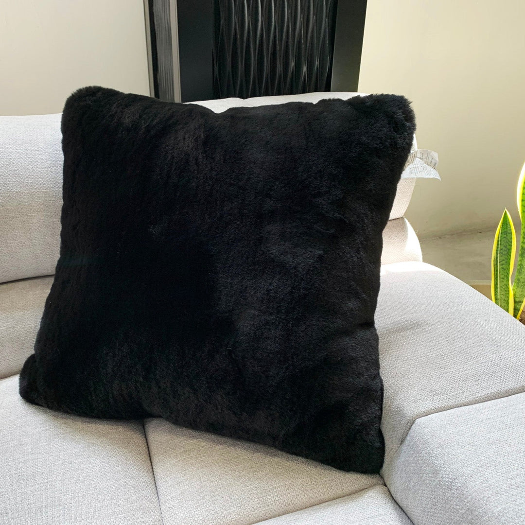 クッション・座布団 Faux Fur Pillow Soft Cozy Fuzzy Faux Fur Throw Pillow – Makymo