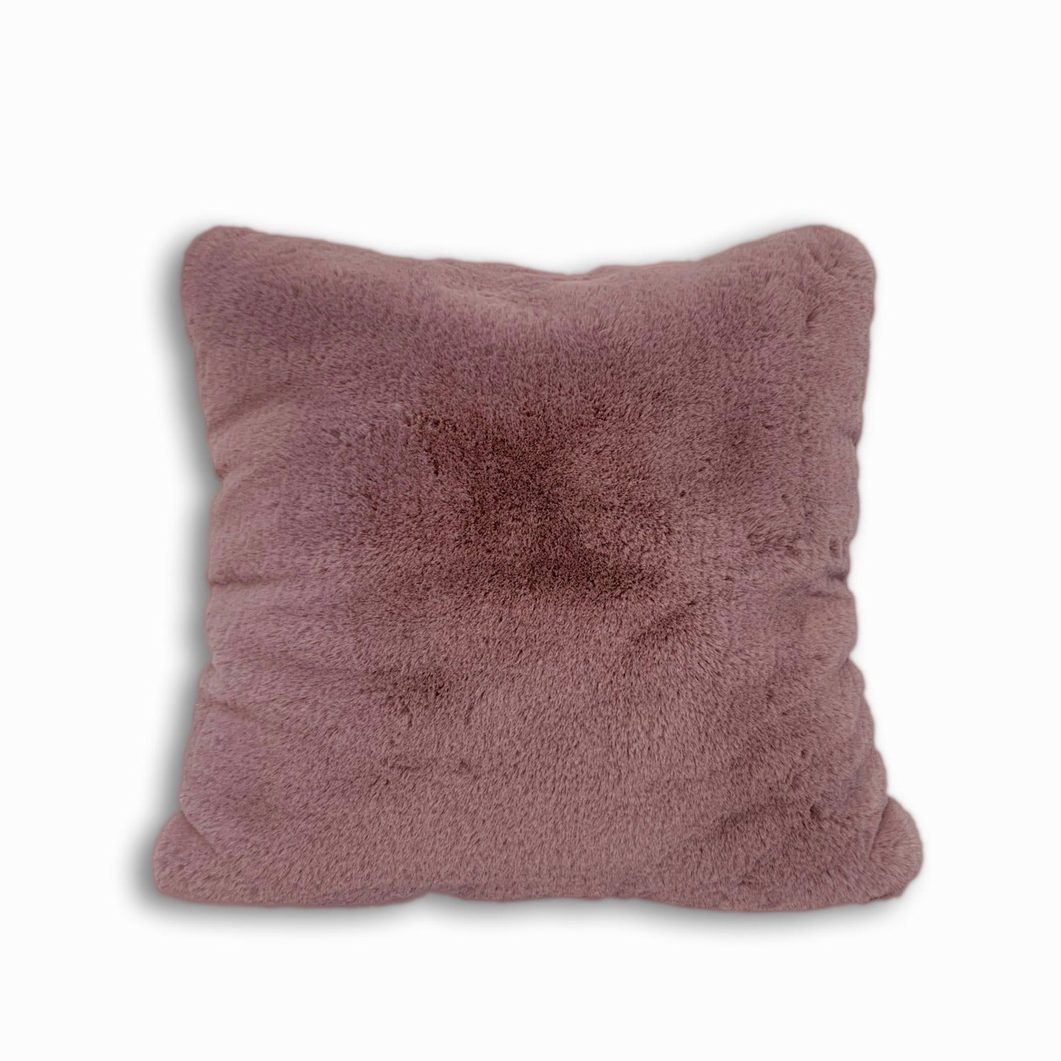 Soft Cozy Fuzzy Faux Fur Throw Pillow