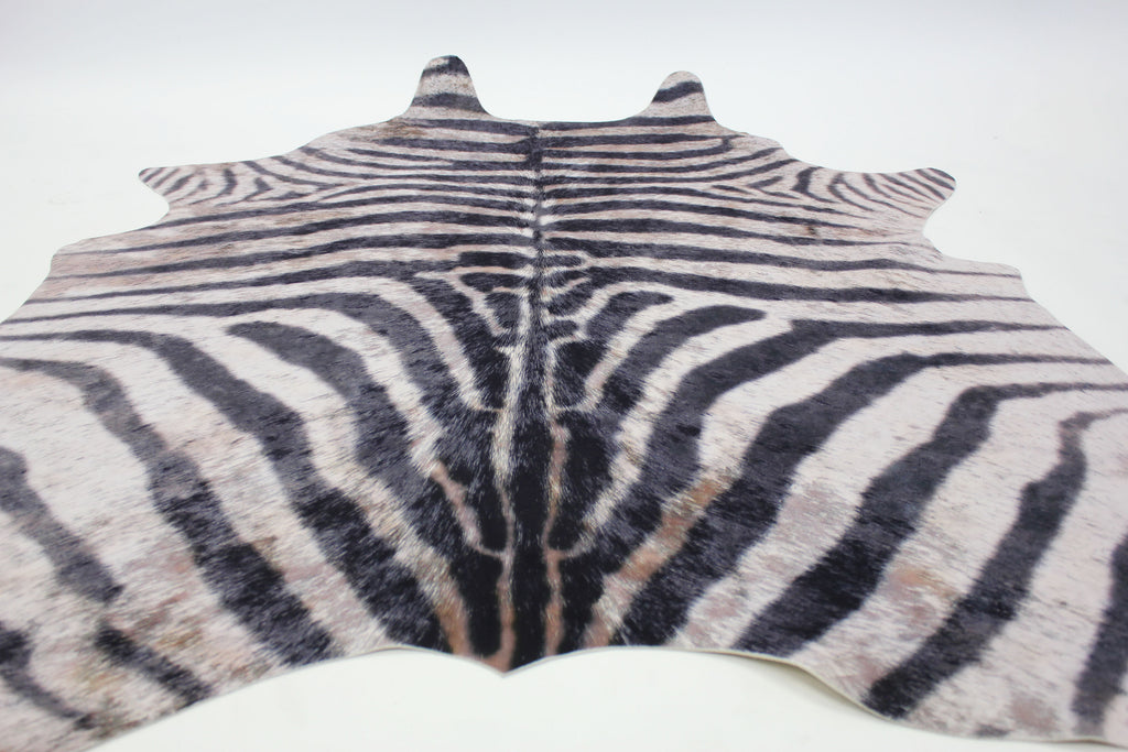 Vegan Metallic Shinny Glow Faux Hide/Cowhide Area Rug/Carpet