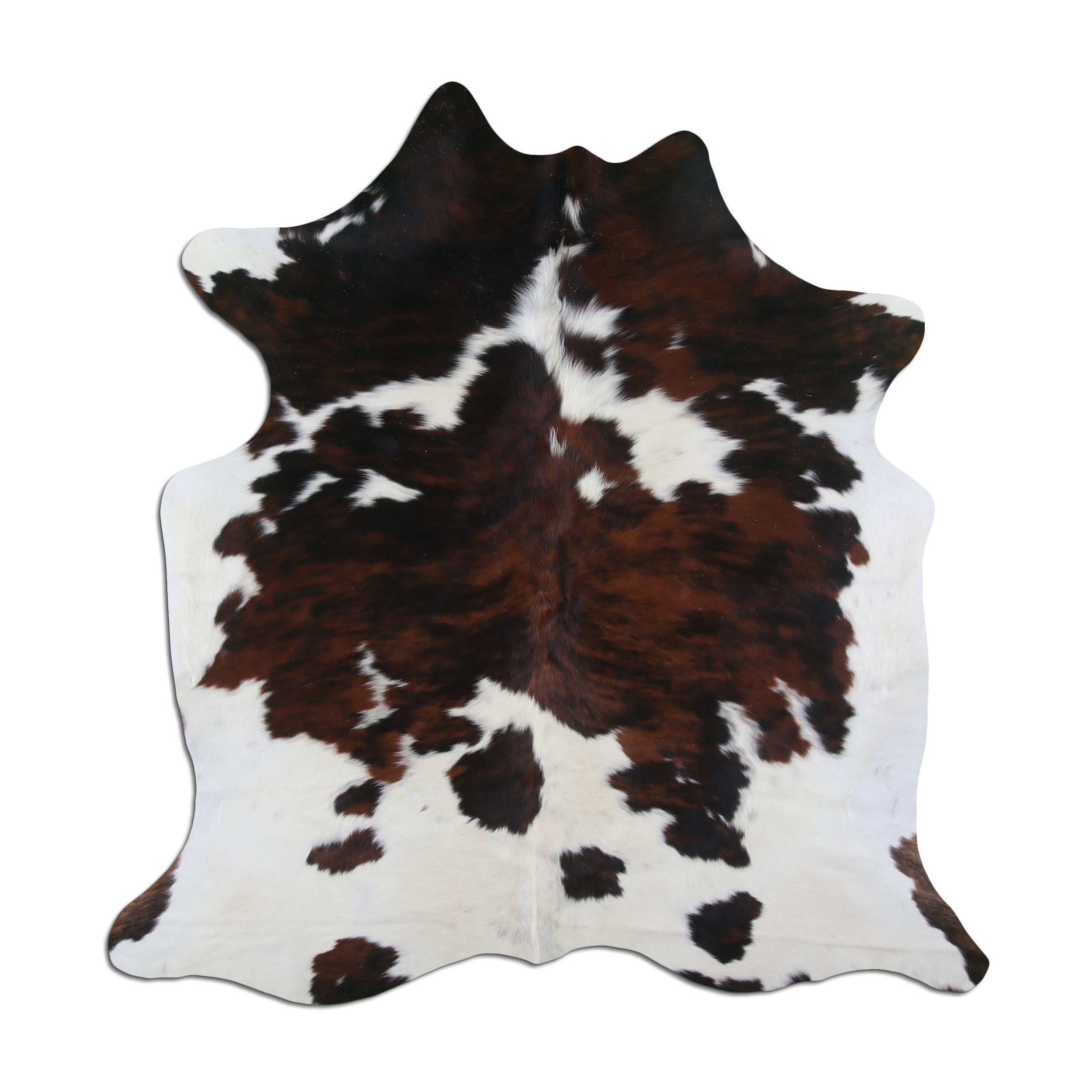 Real Brazilian Leather Cowhide Brown Patch