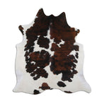 Real Brazilian Leather Cowhide Brown Patch