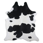 Real Leather Cowhide Brazilian Black White