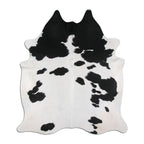Real Leather Cowhide Brazilian Black White
