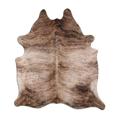 Real Brazilian  Leather Cowhide Light Brindle