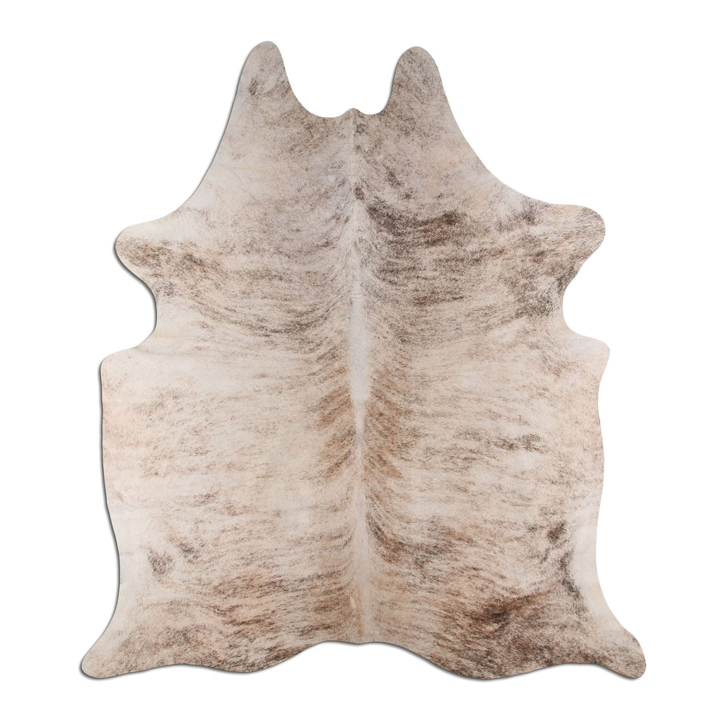 Real Brazilian  Leather Cowhide Light Brindle
