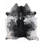 Real Leather Cowhide Salt Pepper Brazilian Hide