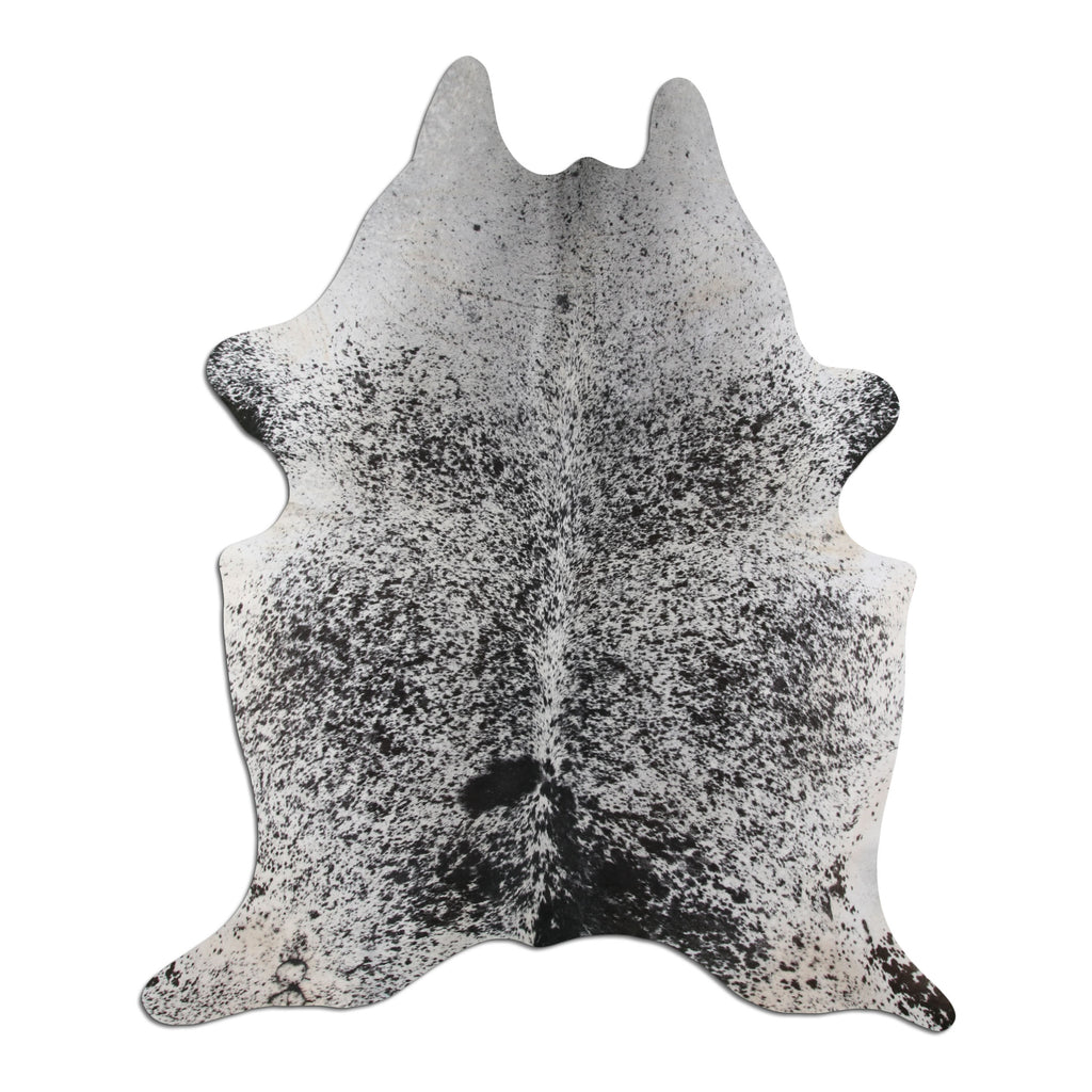 Real Leather Cowhide Salt Pepper Brazilian Hide