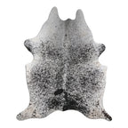 Real Leather Cowhide Salt Pepper Brazilian Hide