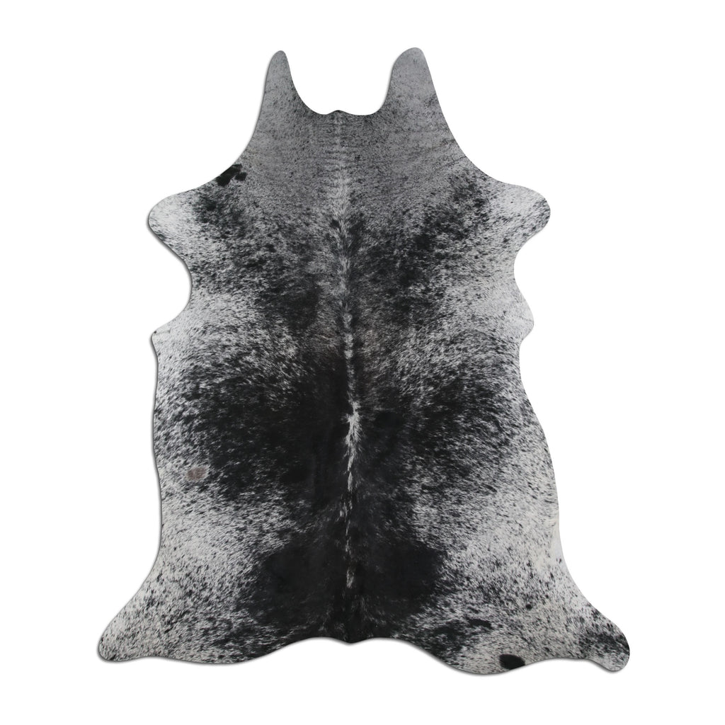 Real Leather Cowhide Salt Pepper Brazilian Hide