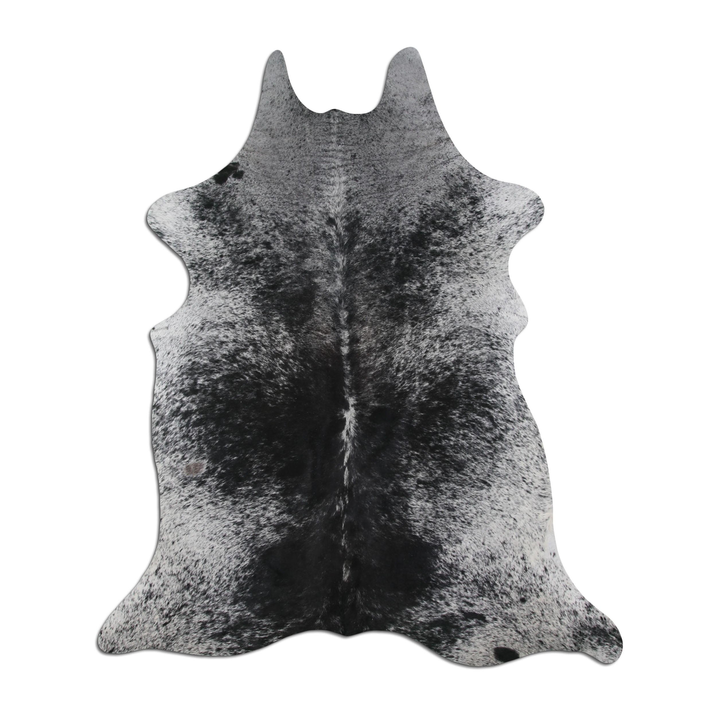 Real Leather Cowhide Salt Pepper Brazilian Hide