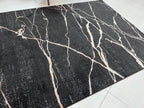 Dynamic Color-Shifting Foldable Flat Weave Area Rug - Transform Your Space!
