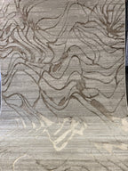 Polyester Earth Tones Viscose Blend Abstract Design Rug/Carpet - Style# Maximus 233 - Color-Changing Flat Weave Rug