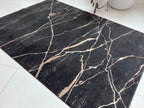 Dynamic Color-Shifting Foldable Flat Weave Area Rug - Transform Your Space!