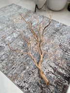 Dynamic Color-Shifting Foldable Flat Weave Area Rug for Stylish Interiors