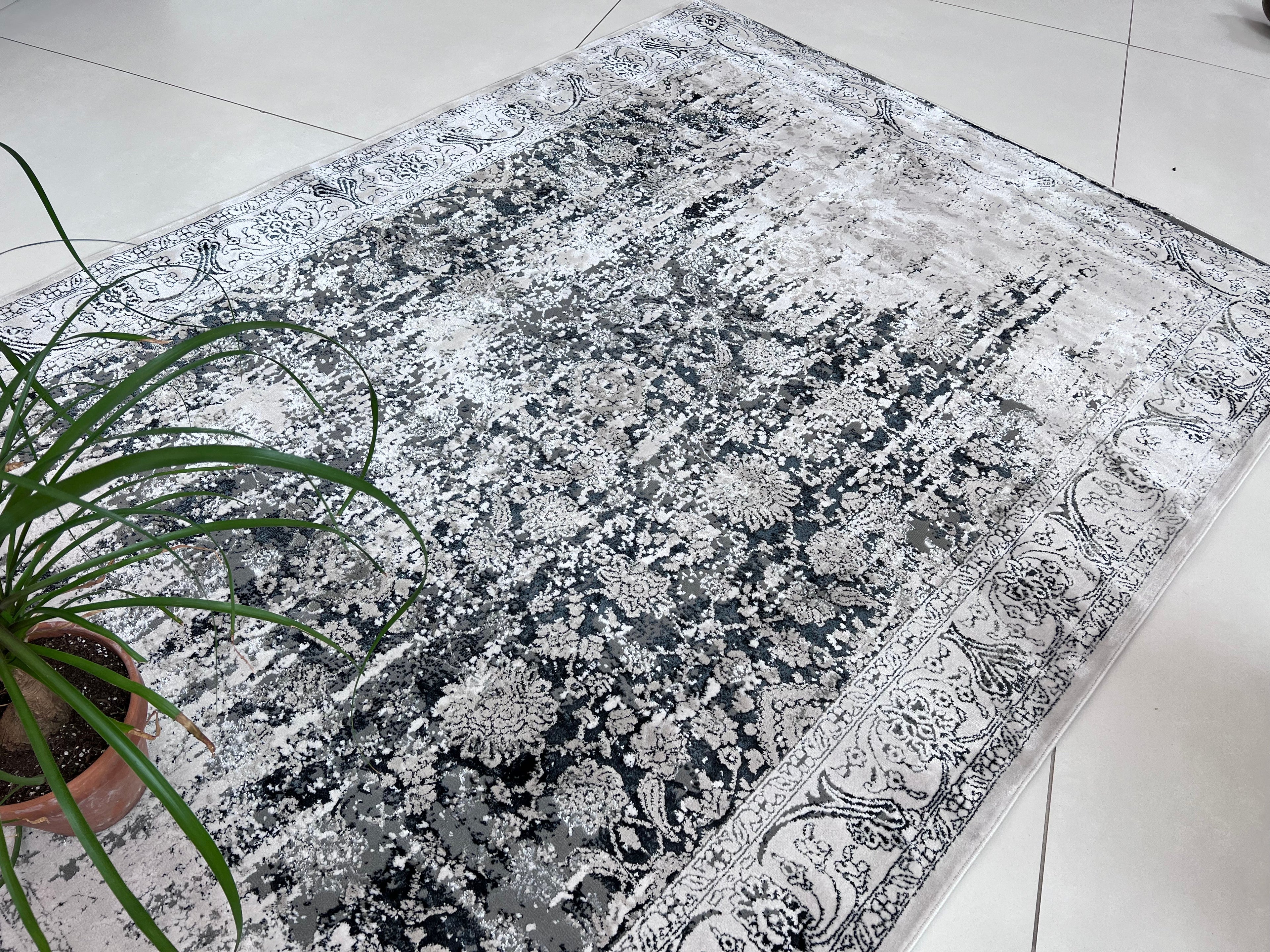 Color-Shifting Foldable Flat Weave Area Rug - Shifting Hues, Soft Textile, Durable Blend - Indoor/Outdoor Rug - Power Loom, Made in Turkey - Versatile Home Decor