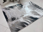 Color-Shift Foldable Flat Weave Area Rug - Shifting Hues Design - Versatile Indoor/Outdoor Rug - Power Loomed - Durable Polypropylene/Polyester Blend - Made in Turkey - Soft and Resilient