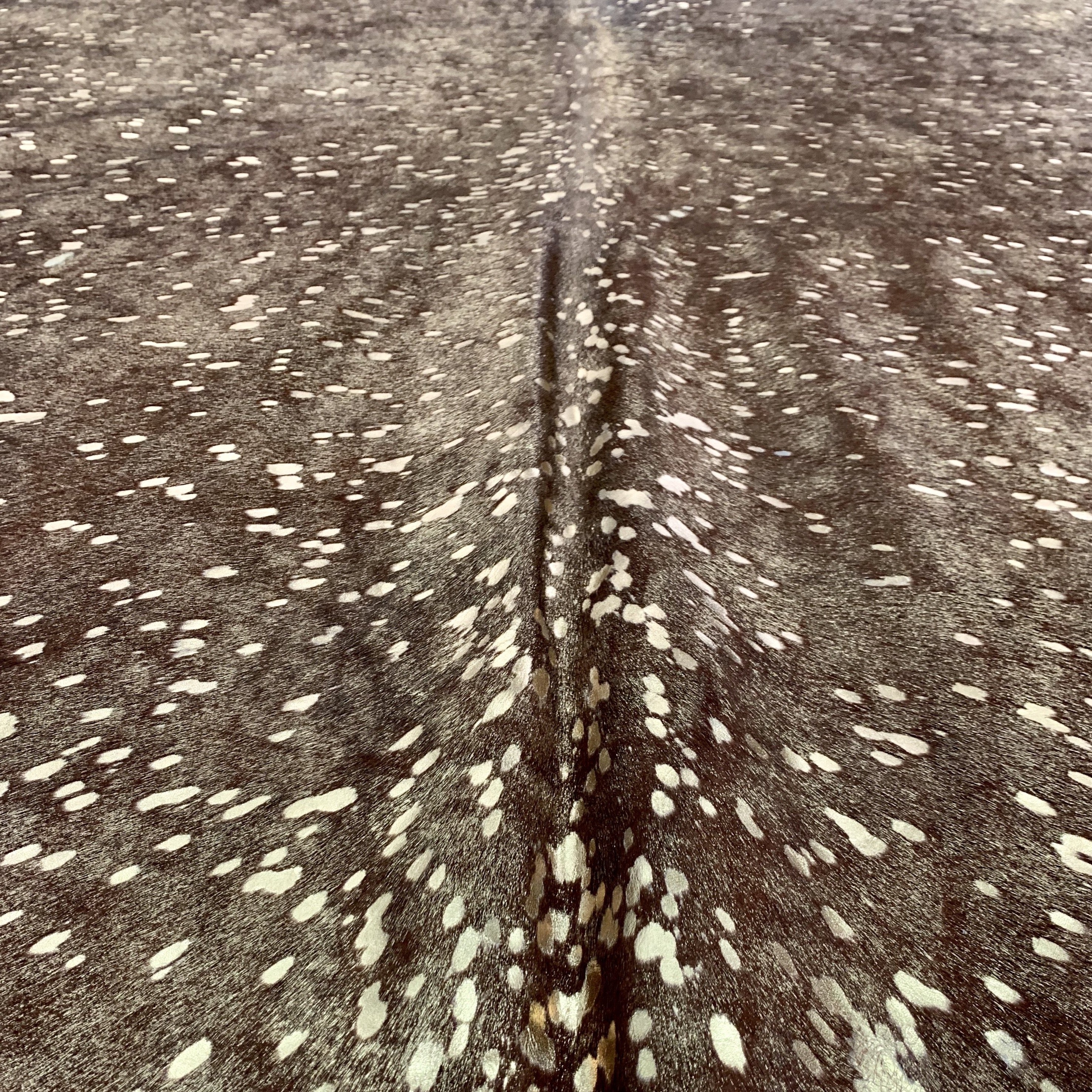 Real Leather Metallic Cowhide