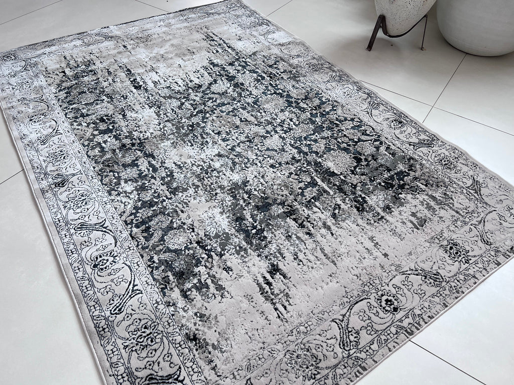 Color-Shifting Foldable Flat Weave Area Rug - Shifting Hues, Soft Textile, Durable Blend - Indoor/Outdoor Rug - Power Loom, Made in Turkey - Versatile Home Decor