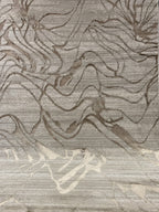 Polyester Earth Tones Viscose Blend Abstract Design Rug/Carpet - Style# Maximus 233 - Color-Changing Flat Weave Rug