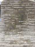 Polyester Silver/Platinum Viscose Brick Design Area Rug/Carpet - Style# Maximus 231 - Color-Changing Flat Weave Rug