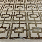 Shimmery Changing Geometric Ultra Soft Cozy Area Rug/Carpet