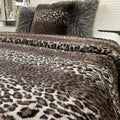 Leopard Cheetah Jaguar Animal Print Cozy Fuzzy Faux Fur King Size Blanket/Quilts/Coverlet/ Throw