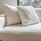 Soft Cozy Fuzzy Faux Fur Throw Pillow/ Positioner