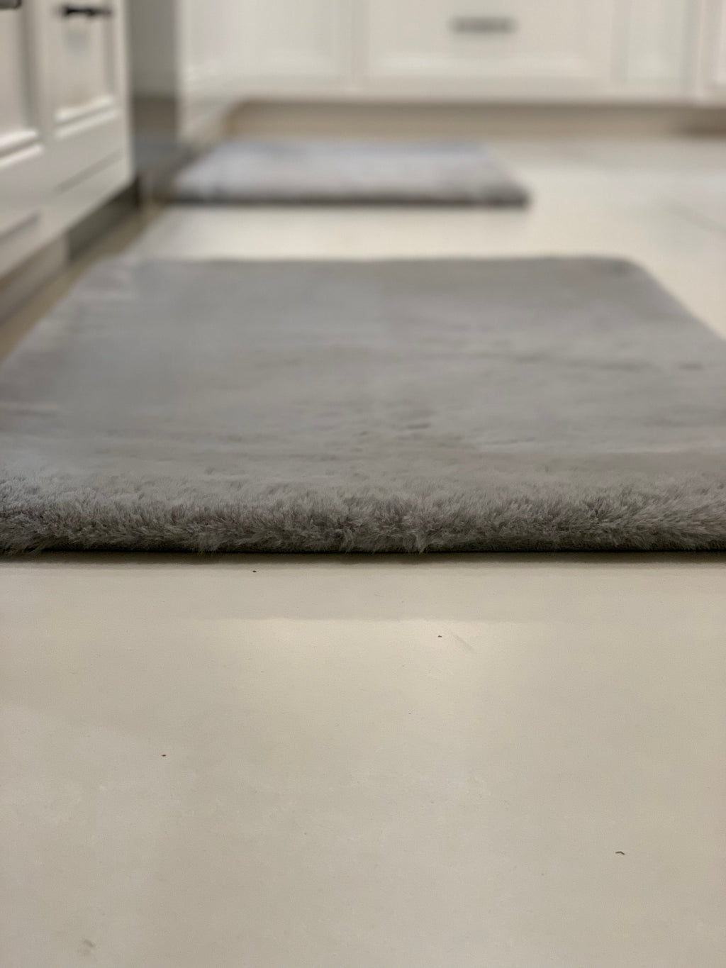 Bath Mat Faux Fur Area Rug / Door Mat/ Kitchen Mat