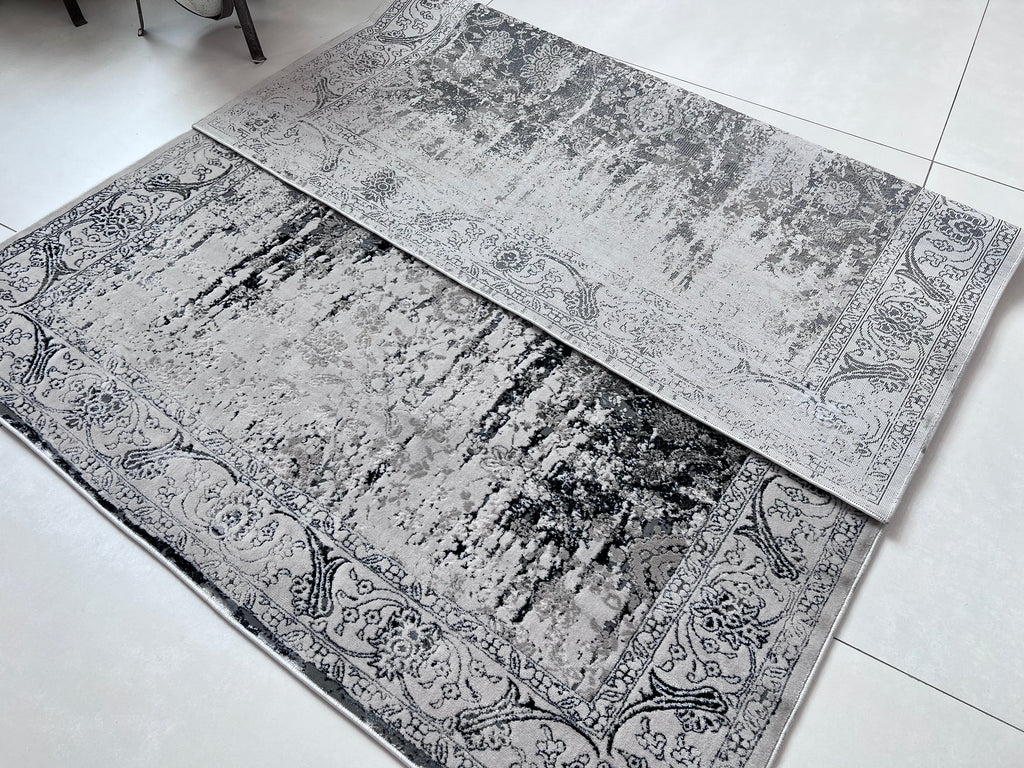 Color-Shifting Foldable Flat Weave Area Rug - Shifting Hues, Soft Textile, Durable Blend - Indoor/Outdoor Rug - Power Loom, Made in Turkey - Versatile Home Decor