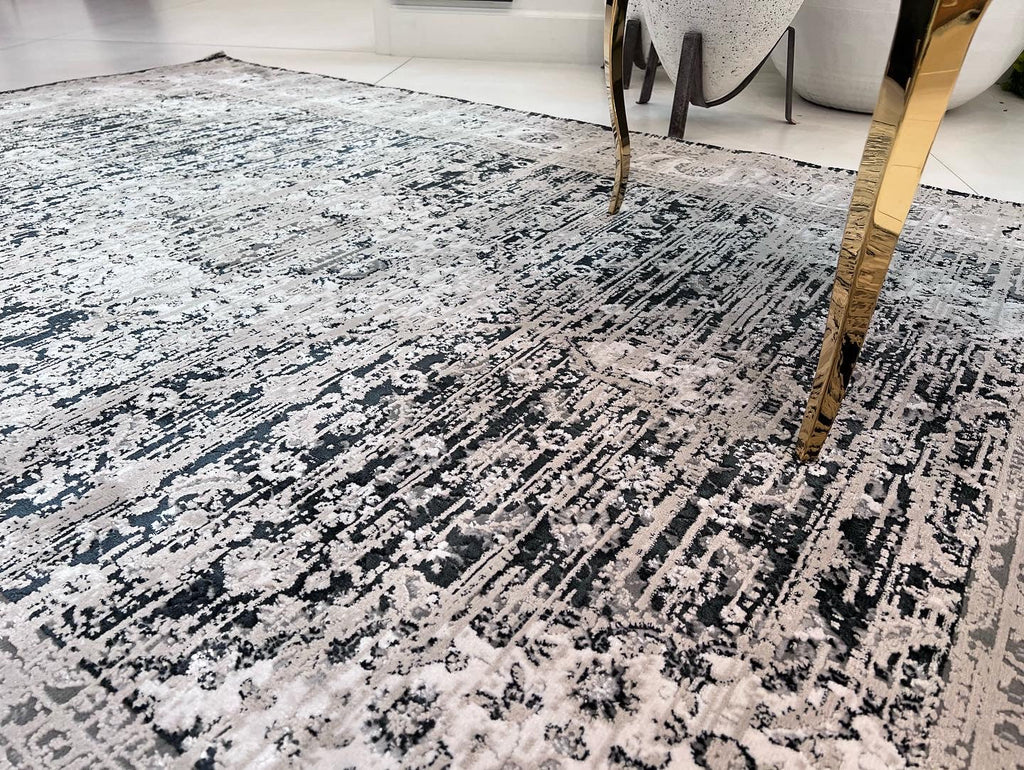 Color-Shift Foldable Flat Weave Area Rug - Shifting Hues Design - Versatile Indoor/Outdoor Rug - Power Loomed with Polypropylene/Polyester Blend - Turkish Craftsmanship - Soft and Durable - Unique Visual Appeal