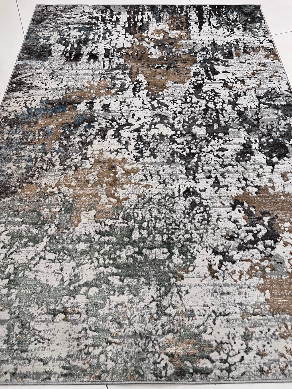Dynamic Color-Shifting Foldable Flat Weave Area Rug for Stylish Interiors