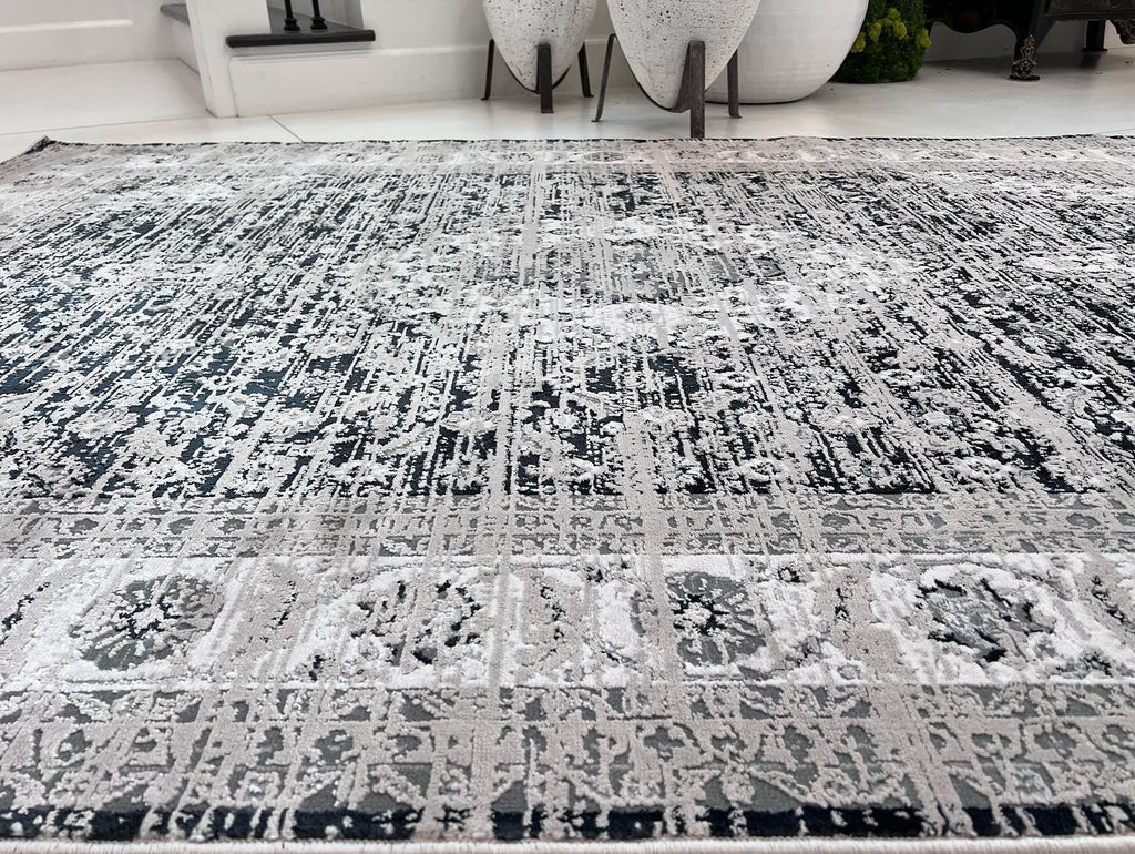 Color-Shift Foldable Flat Weave Area Rug - Shifting Hues Design - Versatile Indoor/Outdoor Rug - Power Loomed with Polypropylene/Polyester Blend - Turkish Craftsmanship - Soft and Durable - Unique Visual Appeal