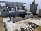 Color-Shift Foldable Flat Weave Area Rug - Shifting Hues Design - Versatile Indoor/Outdoor Rug - Power Loomed - Durable Polypropylene/Polyester Blend - Made in Turkey - Soft and Resilient
