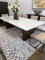 Silver Shimmery Changing Color Gray Aqua Blue Soft Cozy Area Rug/Carpet